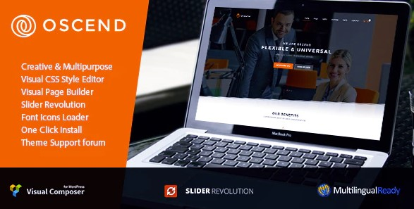 OSCEND PLUSE – WORDPRESS THEME